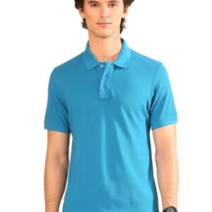 TVS Originals 100% Cotton Overdyed Polo T-Shirt for Men | Heavyweight 240 GSM | Washed Finish for Vintage Look | Classic Fit with Side Slits | Soft Ribbed Collar | Durable, Pre-Washed, Premium Feel